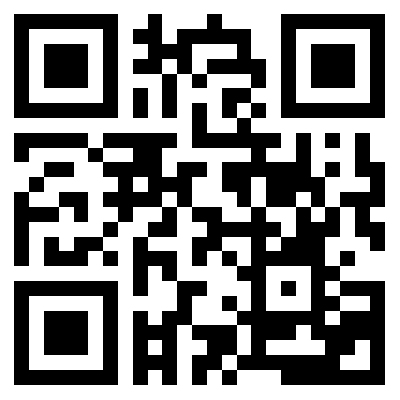 Ein QR-Code zum Herunterladen der Meldoo-App.