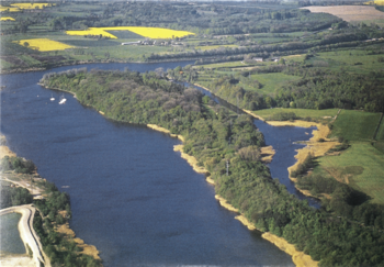 Luftbild vom Flemhuder See