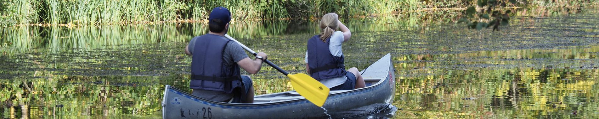 Kanutour auf dem Ringkanal